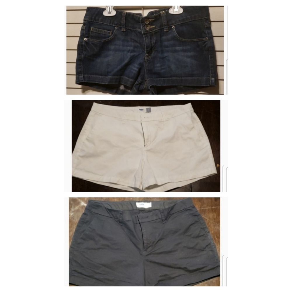 3 pairs of shorts!!